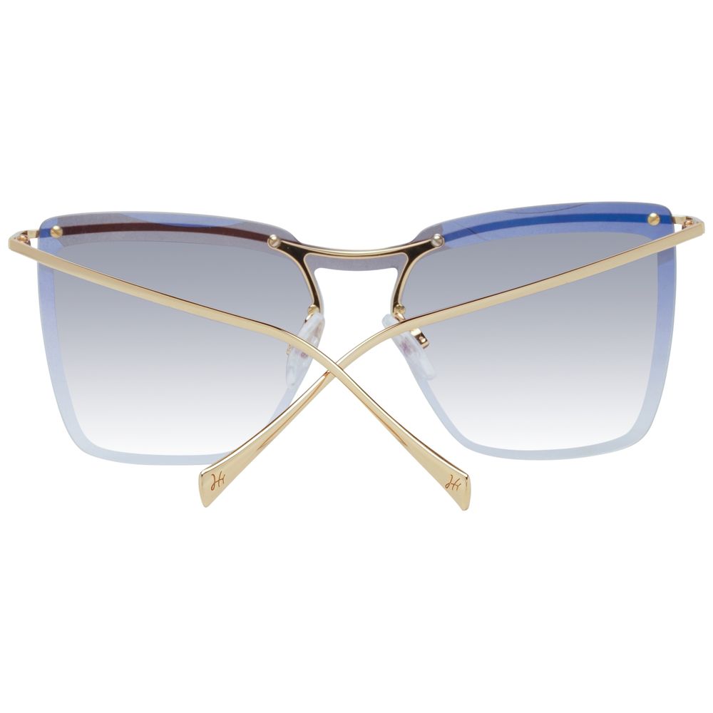 Ana Hickmann Gray Metal Sunglasses