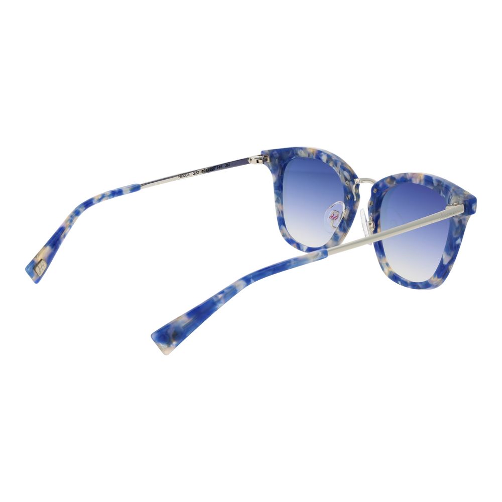 Ana Hickmann Blue Metal Sunglasses