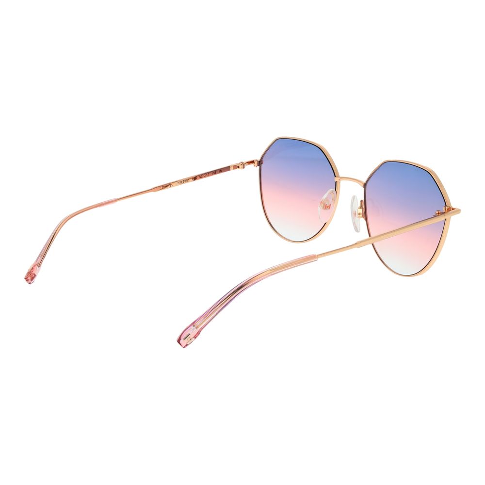 Ana Hickmann Gold Metal Sunglasses