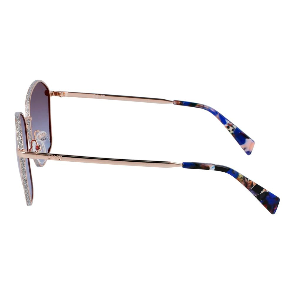 Liu Jo Gold Metal Sunglasses