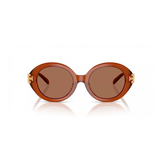 Tory Burch Brown Acetate Sunglasses