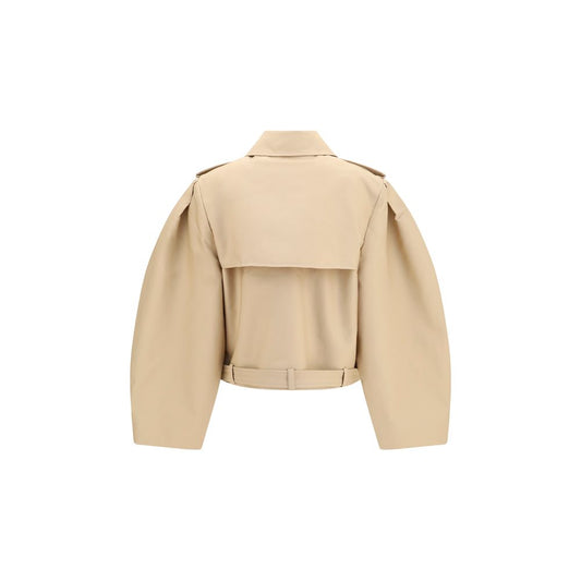 Ganni Beige Cotton Jacket