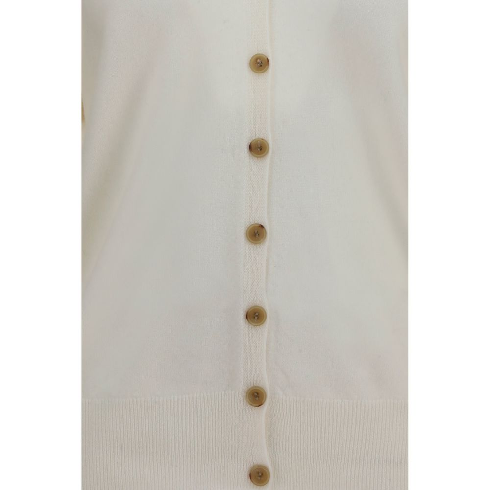 Lisa Yang Beige Cashmere Cardigan