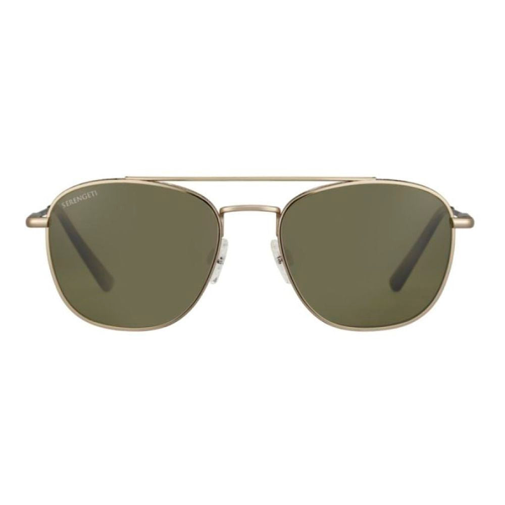 Serengeti Gold Plastic Sunglasses