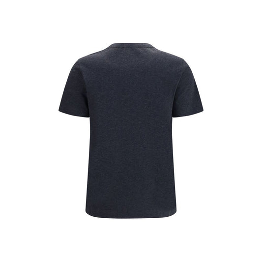 Brunello Cucinelli Gray Cotton T-Shirt