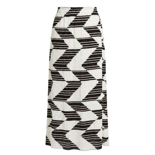 Trussardi Jeans White Polyester Women Skirt
