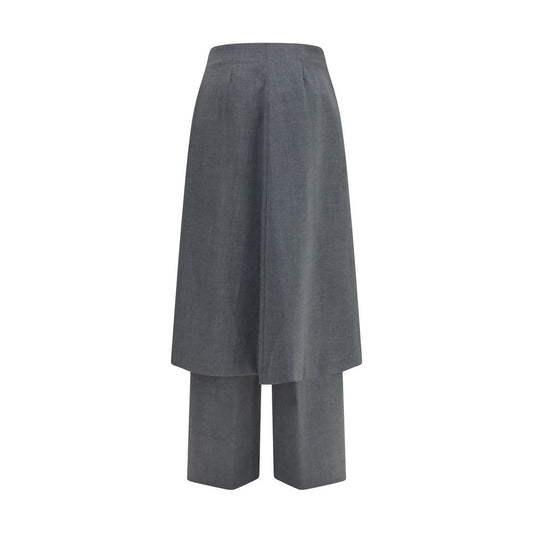 The Latest Gray Polyester Dress Pants