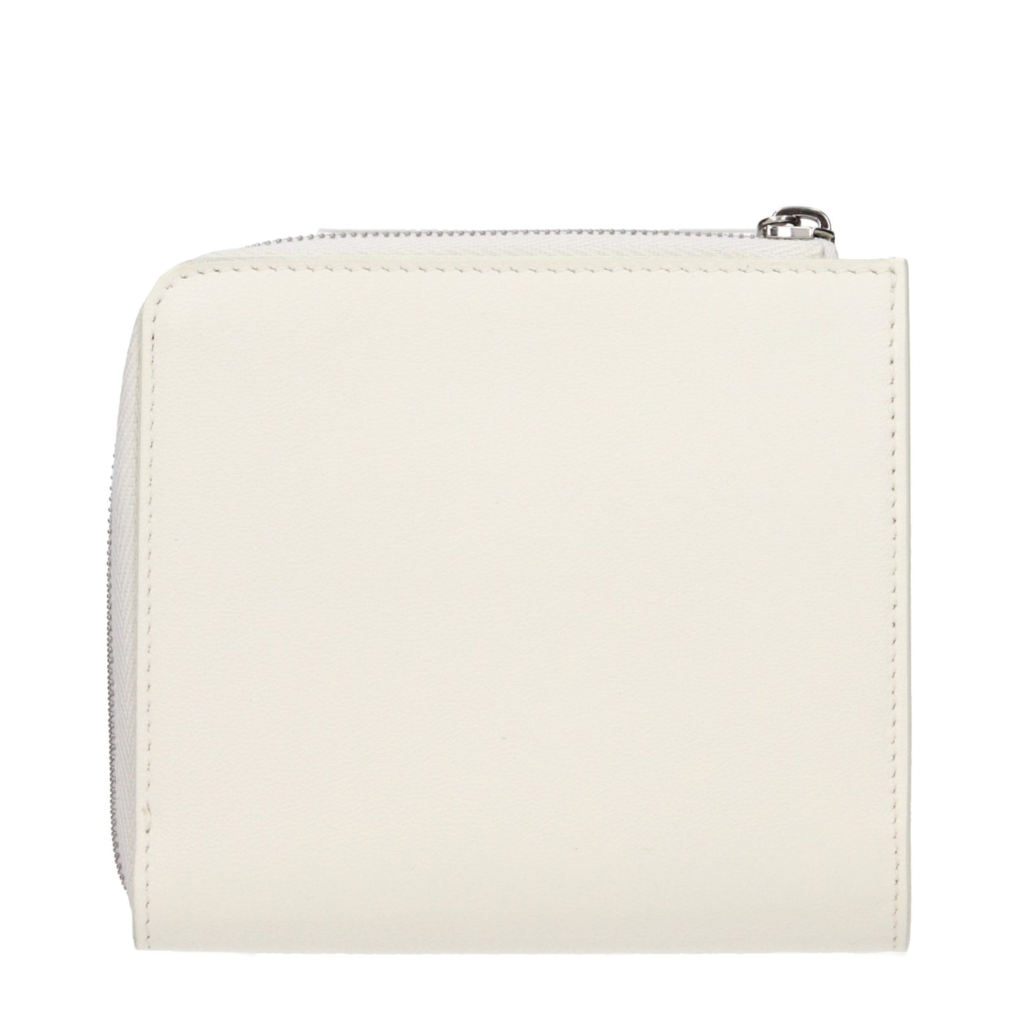Jil Sander White Leather Wallet