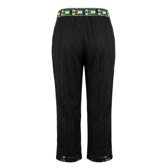 Trussardi Jeans Black Polyamide Women Pants