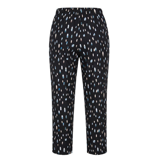 Trussardi Blue Cotton Women Pants
