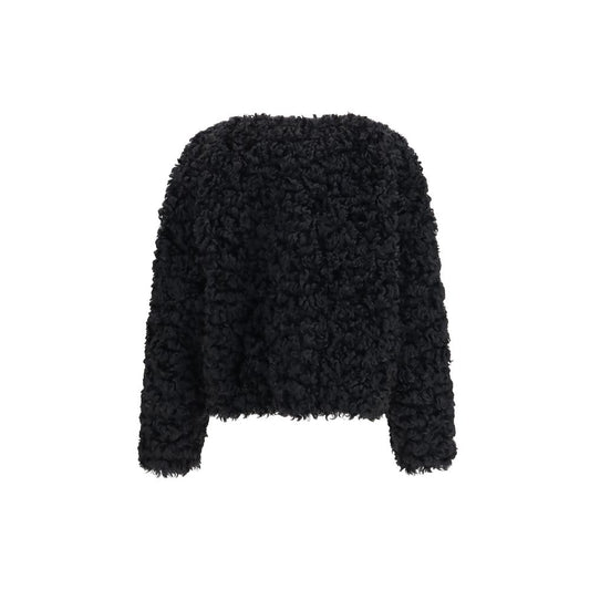 Kristina Ti Black Polyester Coat