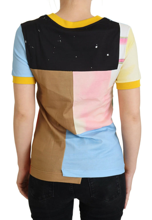 Dolce & Gabbana Multicolor Cotton DG Love Patchwork