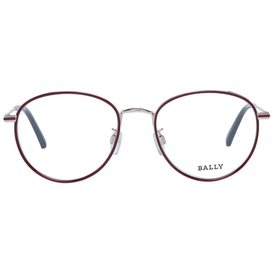 Bally Burgundy Metal Glasses (Frames)