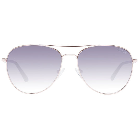 Guess Rose Gold Metal Sunglasses