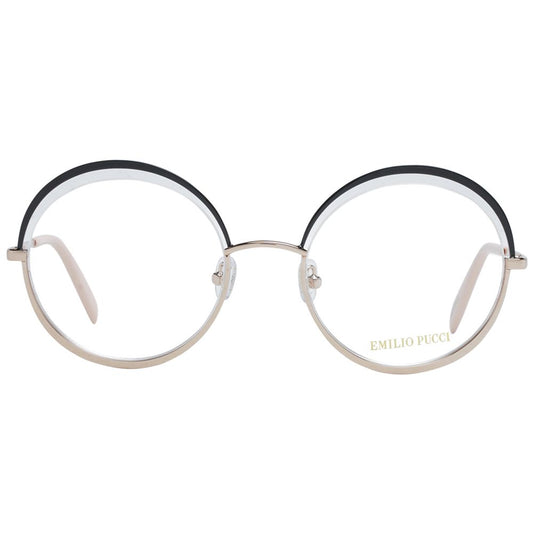 Emilio Pucci Black Metal Glasses (Frames)