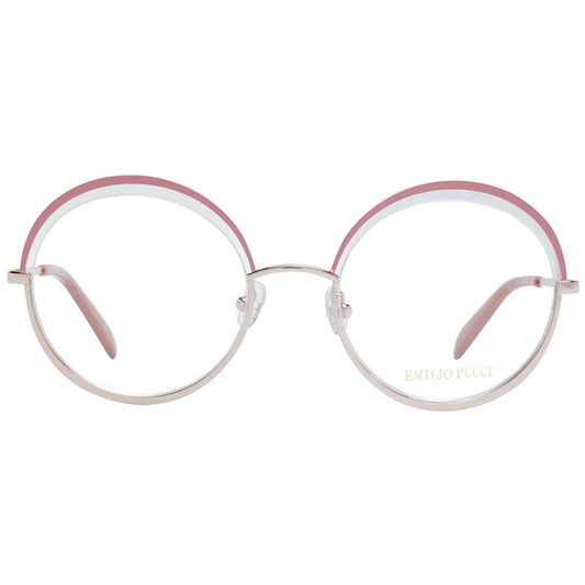 Emilio Pucci Pink Metal Glasses (Frames)