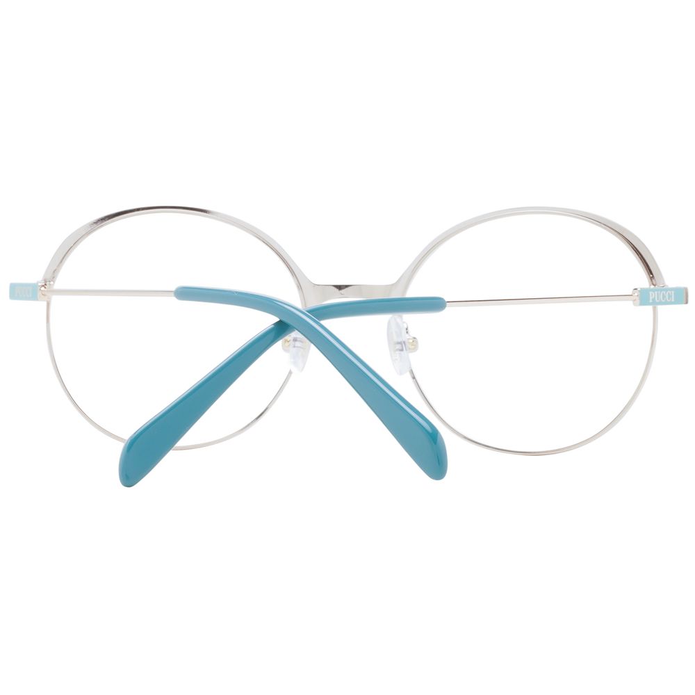 Emilio Pucci Turquoise Metal Glasses (Frames)