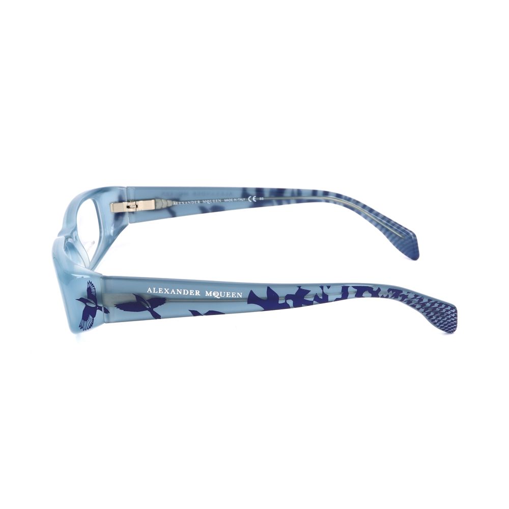 Occhiali da vista in acetato blu Alexander McQueen (montatura)