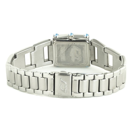 Chronotech Silver Stainless Steel Dress Watch