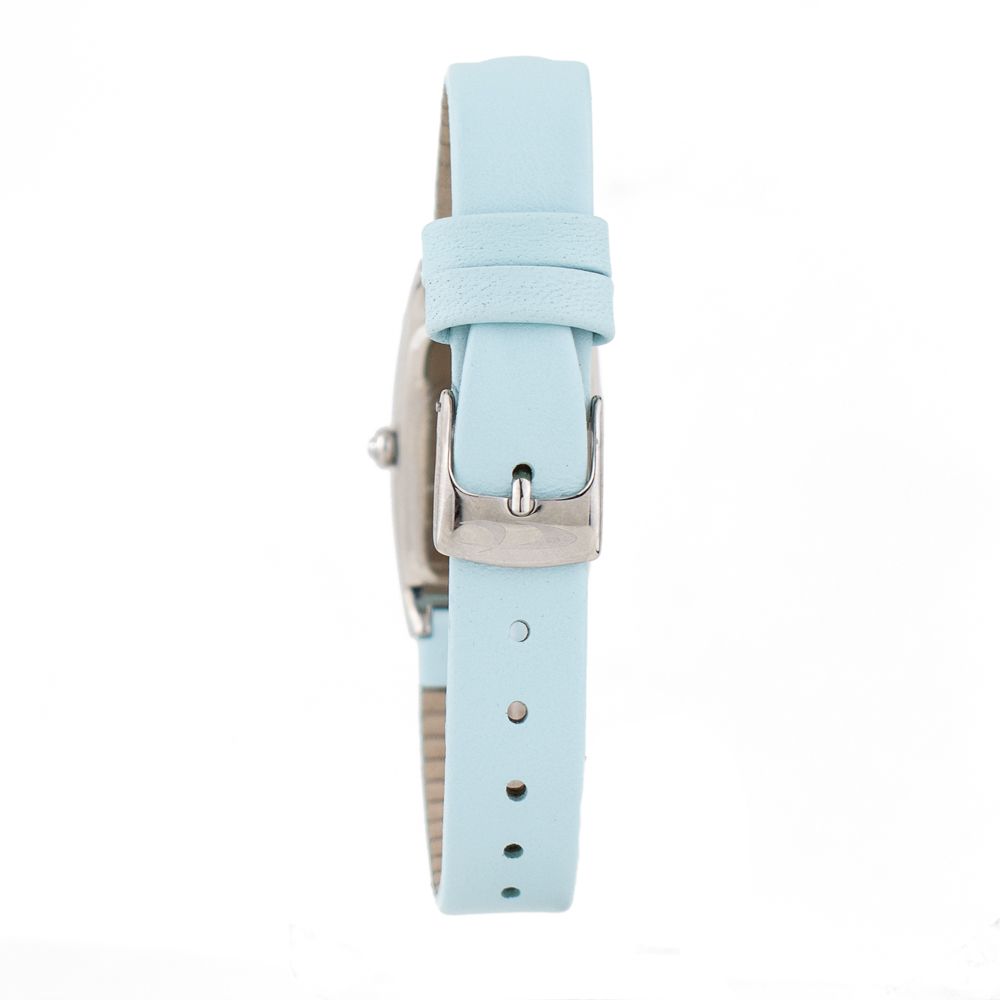 Chronotech Blue Leather Dress Watch