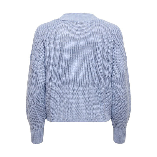 Only Blue Marabou Cardigan
