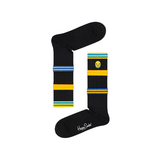 Happy Socks Black Cotton Socks