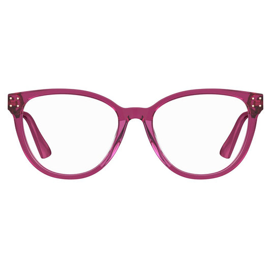 Occhiali da vista in acetato fucsia Moschino (montatura)
