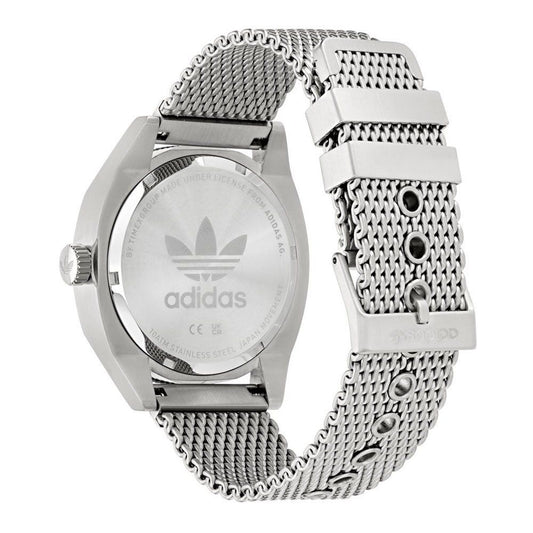 Orologio elegante Adidas in acciaio inossidabile grigio