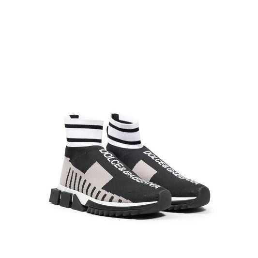 Dolce & Gabbana Black Fabric Sneaker