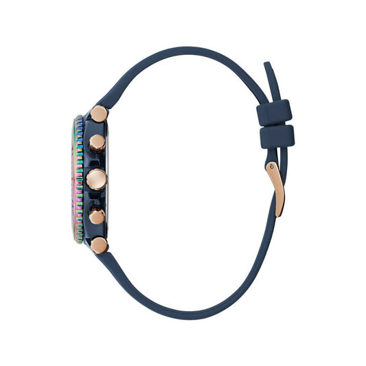 Guess Blue Synthetic Dress Watch