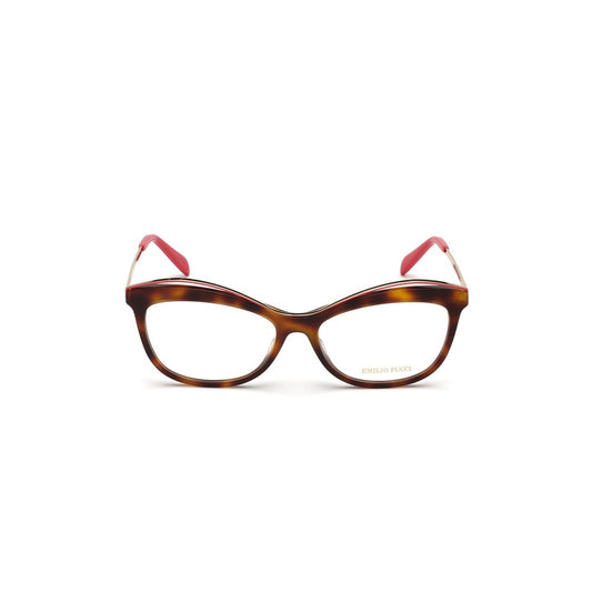 Emilio Pucci Brown Acetate Glasses (Frames)