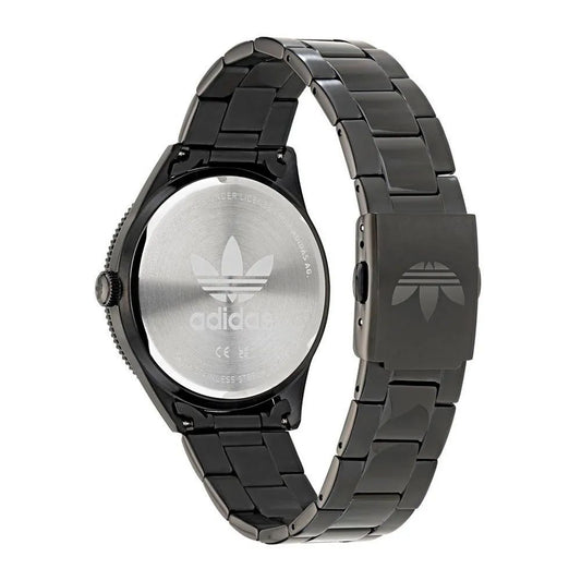 Orologio elegante Adidas in acciaio inossidabile nero