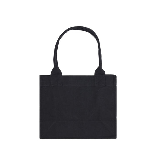 Ganni Black Cotton Shoulder Bag