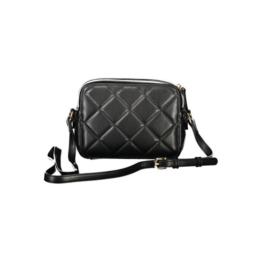 Mario Valentino Black Polyethylene Women Handbag