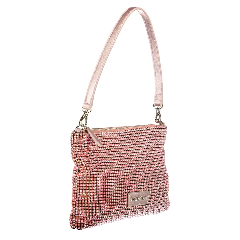 Mario Valentino Pink Polyester Women Handbag