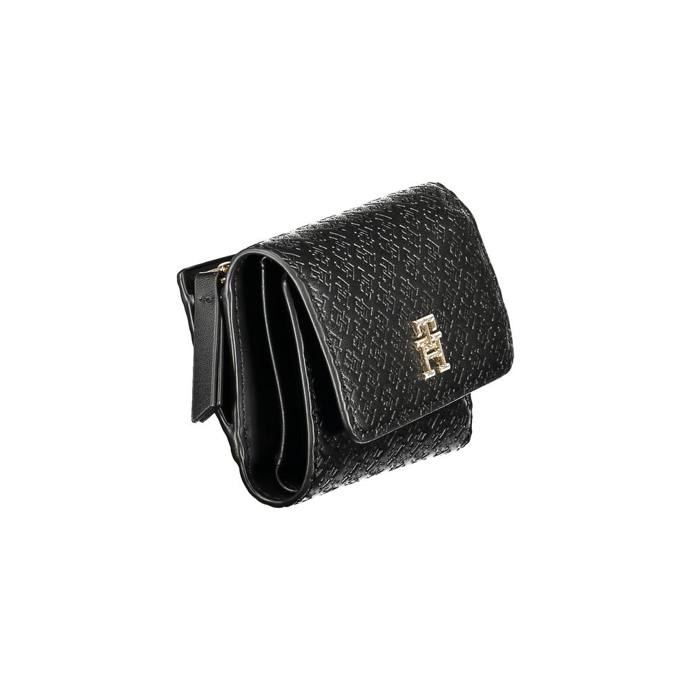 Tommy Hilfiger Black Polyethylene Women Wallet