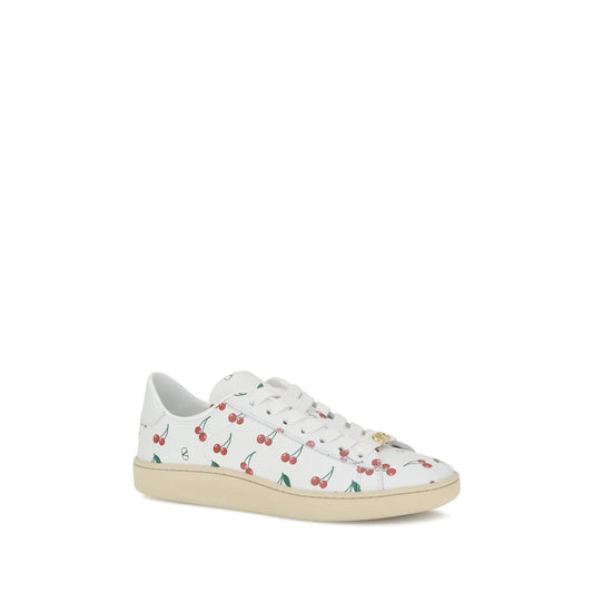 Sneakers basse Valentino Garavani Bos Taurus in pelle di vitello bianca