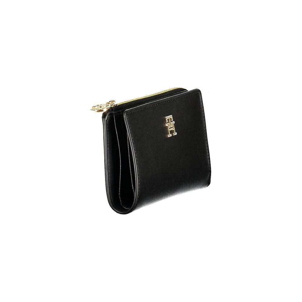 Tommy Hilfiger Black Polyethylene Women Wallet