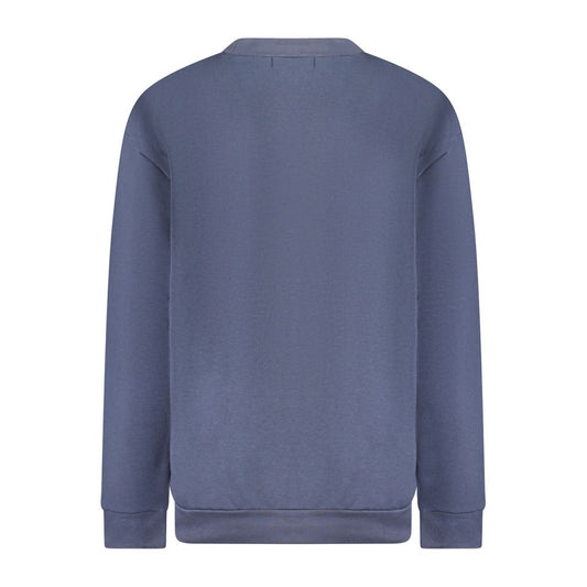 Cavalli Class Blue Cotton Sweatshirt