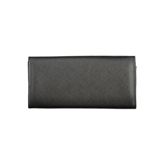 Mario Valentino Black Polyethylene Wallet