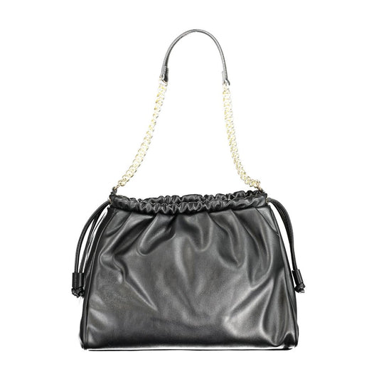 Mario Valentino Black Polyethylene Handbag