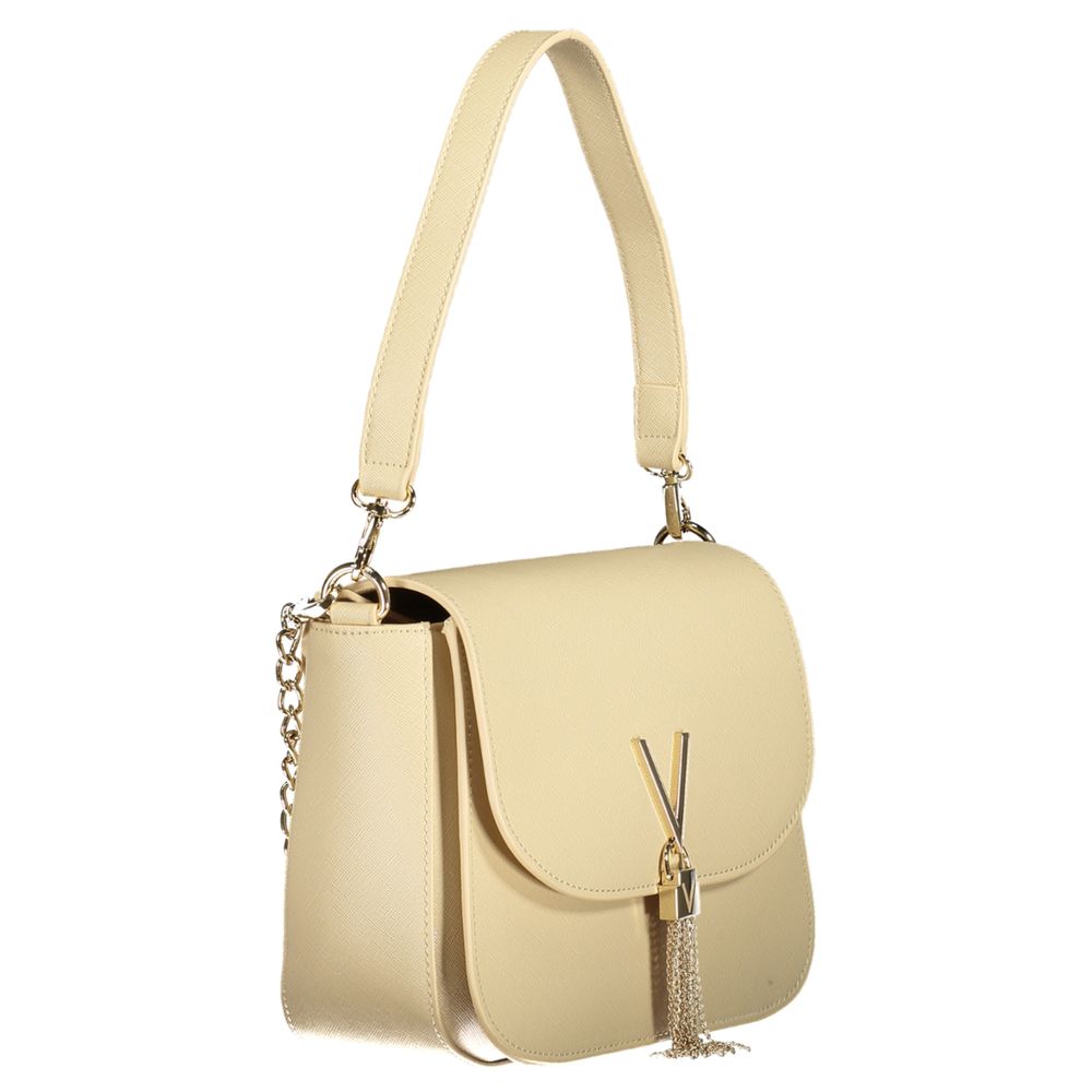 Mario Valentino Beige Polyurethane Women Handbag