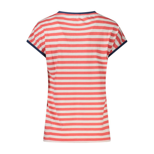 North Sails Red Cotton Women T-Shirt