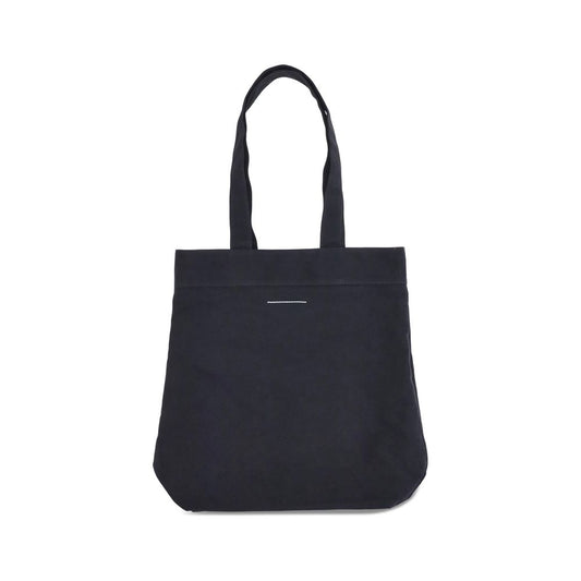 MM6 Black Cotton Shoulder Bag