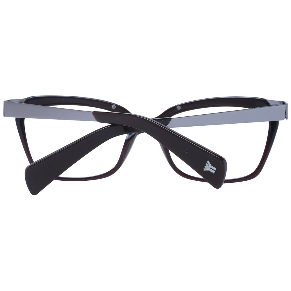 Occhiali da vista in acetato marrone Yohji Yamamoto (montatura)
