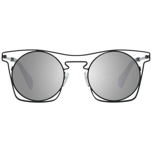 Yohji Yamamoto Blue Stainless Steel Sunglasses