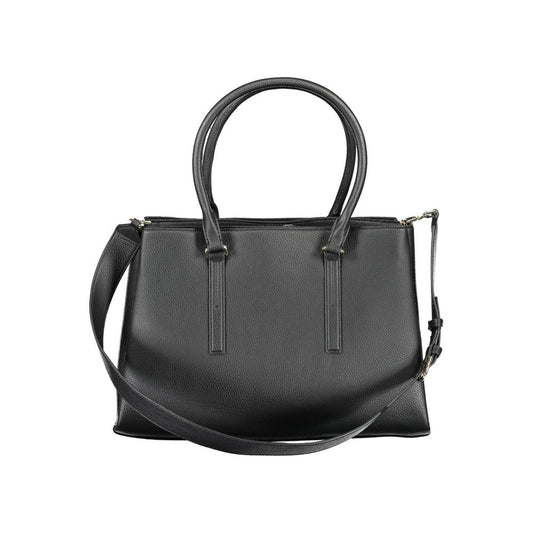 Calvin Klein Black Polyester Handbag