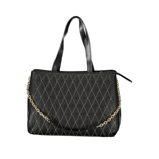 Mario Valentino Black Polyethylene Handbag