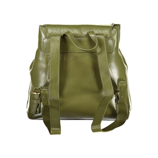 Mario Valentino Green Polyethylene Backpack