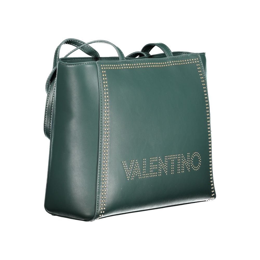 Mario Valentino Green Polyethylene Handbag